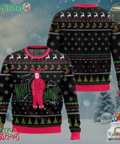 Pink Nightmare Ralphie Parker A Christmas Story Funny Ugly Christmas Sweater
