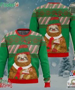 Sloth Funny Christmas Ugly Sweater Gift For Christmas
