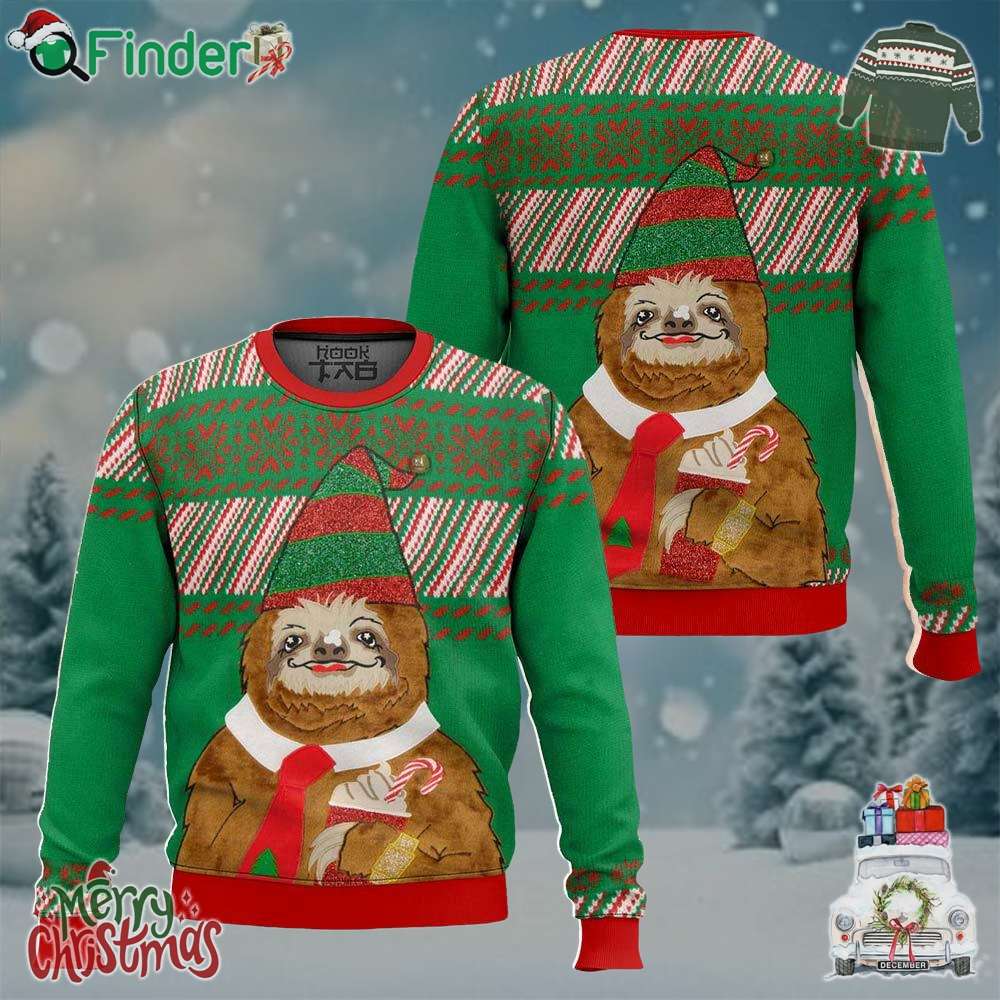 Sloth Funny Christmas Ugly Sweater Gift For Christmas Sloth Funny Christmas Ugly Sweater Gift For Christmas