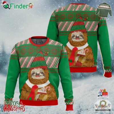 Sloth Merry Christmas Funny Christmas Ugly Sweater