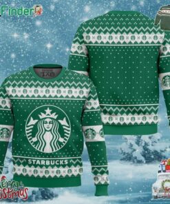 Starbucks Ugly Christmas Sweater Gift For Starbucks Lovers