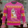 Dunkin Donuts Ugly Christmas Sweater For Lovers