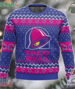 Taco Bell Fast Food Ugly Christmas Sweater