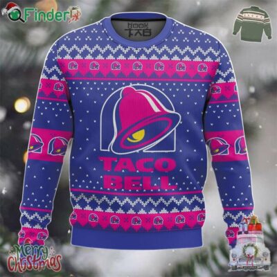 Taco Bell Fast Food Ugly Christmas Sweater