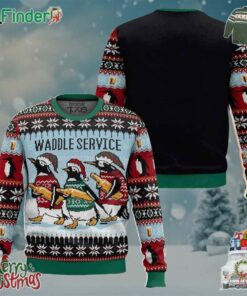 Waddle Service Christmas Ugly Sweater Party