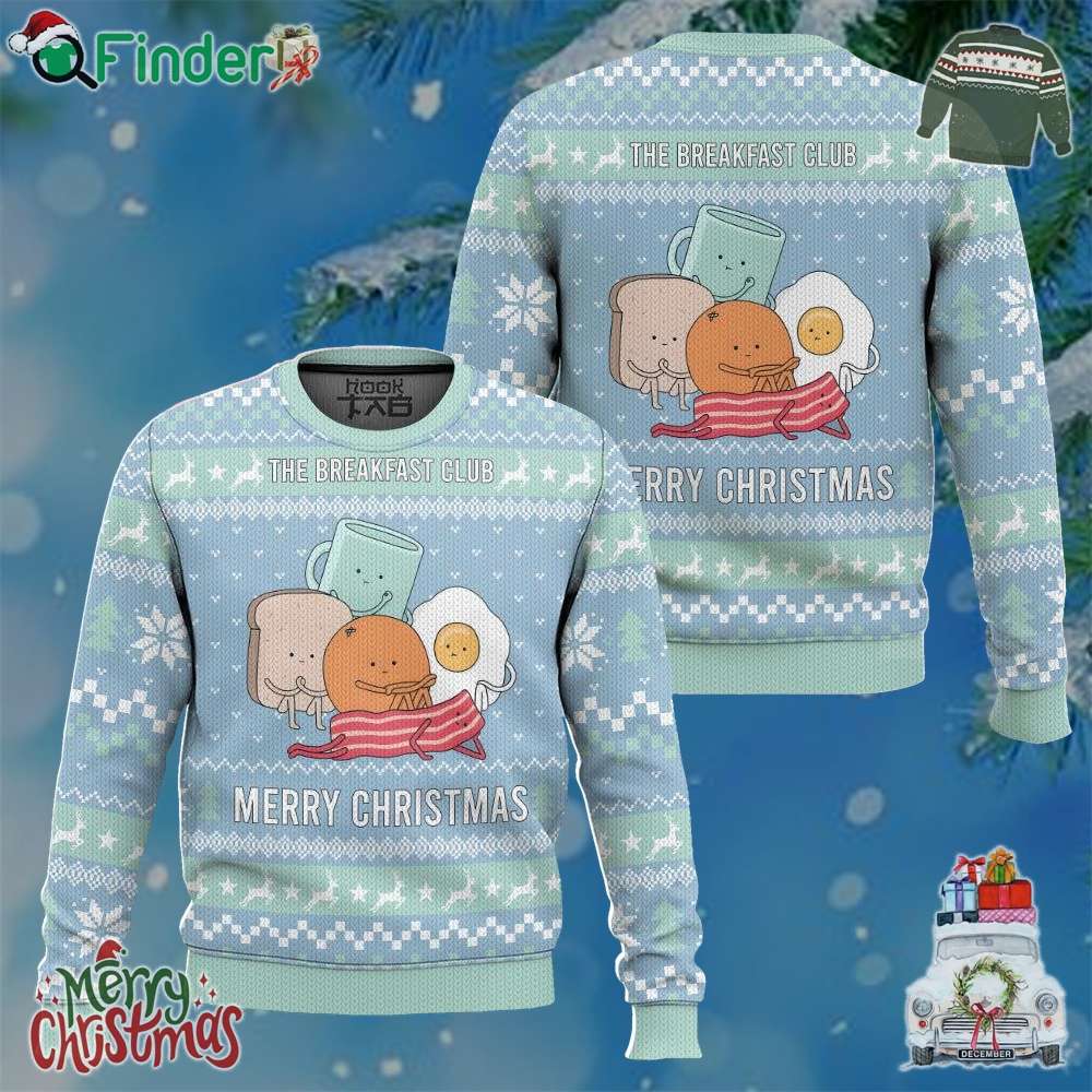 The Breakfast Club Merry Christmas Cute Ugly Sweater The Breakfast Club Merry Christmas Cute Ugly Sweater