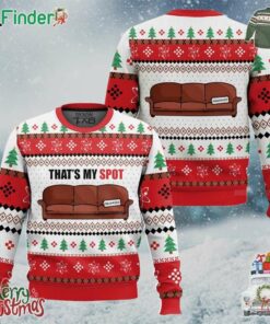 Thats My Spot Sheldon Cooper The Big Bang Theory Ugly Sweater Gift For Christmas