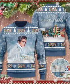 Christmas Elvis Presley 3d Ugly Sweater