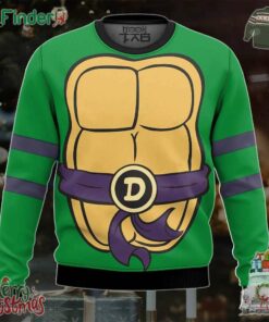 Don Outfit Teenage Mutant Ninja Turtles Ugly Christmas Sweater