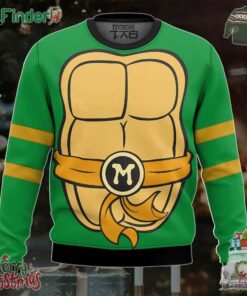 Mike Outfit Teenage Mutant Ninja Turtles Ugly Christmas Sweater