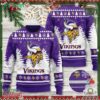 Merry Christmas Nfl Minnesota Vikings 3d Ugly Sweater