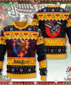 Judas Priest Band 3d Ugly Christmas Sweater