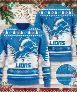 Merry Christmas Nfl Detroit Lions Ugly Sweater For Fans