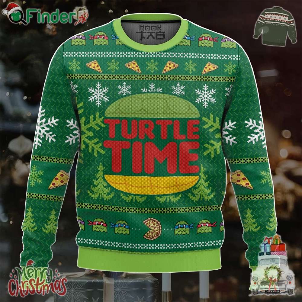 Teenage Mutant Ninja Turtles Ugly Christmas Sweater Teenage Mutant Ninja Turtles Ugly Christmas Sweater
