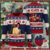 Elvis Christmas Vintage 3d Ugly Sweater