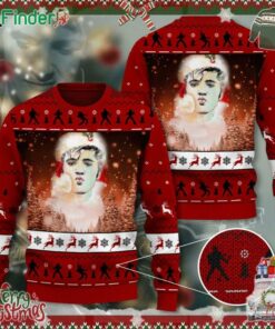 Elvis Presley Christmas 3d Ugly Sweater