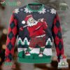 Golf Santa Claus Christmas Ugly Sweater For Lovers