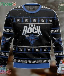 Wwe The Rock Ugly Christmas Sweater Gift For Christmas