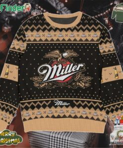 Miller Genuine Draft Ugly Christmas Sweater For Men