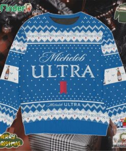 Michelob Ultra Beer Ugly Christmas Sweater For Michelob Ultra Beer Fans