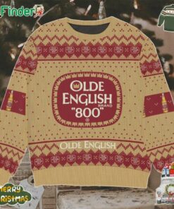 Olde English Beer Ugly Sweater For Men For Women