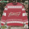 Budweiser Beer Ugly Christmas Sweater Gift For Christmas