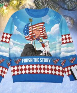 Cody Rhodes Finish The Story Ugly Christmas Sweater
