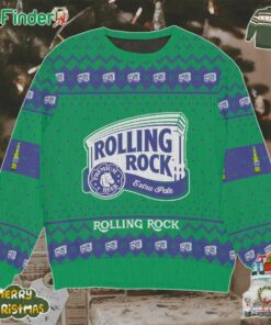 Rolling Rock Premium Beer Extra Pale Ugly Christmas Sweater Gift For Xmas
