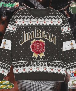 Jim Beam Since 1795 Ugly Christmas Sweater