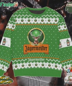 Jagermeister Ugly Christmas Sweater Gift For Jagermeister Lovers For Men And Women