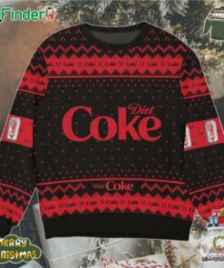Diet Coke Ugly Christmas Sweater For Coke Fans