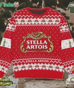 Stella Artois Beer Ugly Christmas Sweater Gift For Xmas