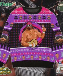 Macho Man Funny Ugly Christmas Sweater Gift For Macho Man Fans