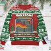 Nakatomi Video Game Cartridge Welcome To The Party Pal Yippee Ki Yay Mf Die Hard Ugly Sweater