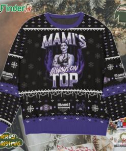 Mamis Always On Top Rhea Ripley Ugly Christmas Sweater Gift For Christmas