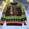 I Win Grinch Rock Paper Scissors Throat Punch I Win Christmas Ugly Sweater Gift For Xmas