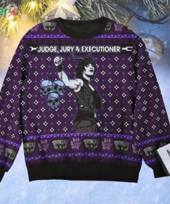 Judge Jury Executioner Rhea Ripley Ugly Sweater Gift For Christmas