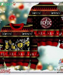 Acdc Rock And Roll 3d Ugly Sweater For Fans