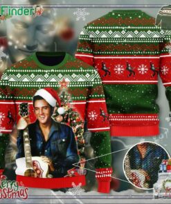 Christmas Elvis Presley 3d Ugly Sweater