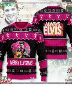 Always Elvis Presley 3d Ugly Sweater