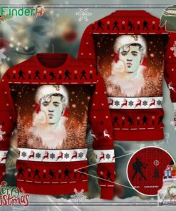Merry Christmas Elvis Presley 3d Ugly Sweater