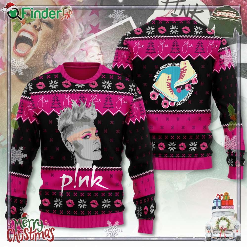 Pink Merry Christmas 3d Ugly Sweater Gift For Fans Pink Merry Christmas 3d Ugly Sweater Gift For Fans