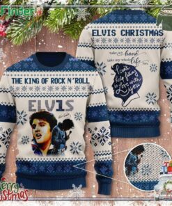 The King Of Rock N'roll Elvis Presley 3d Ugly Sweater For Men For Women