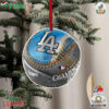 Los Angeles Dodgers 2024 World Series Champions Baseball Christmas Tree Ornament