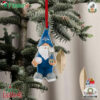 Los Angeles Dodgers 2024 World Series Champions Gnome Christmas Tree Ornament