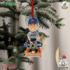 Los Angeles Dodgers 2024 World Series Champions Yoshinobu Yamamoto Christmas Tree Ornament