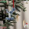 Los Angeles Dodgers Commemorative World Series Championship Christmas Tree Ornament