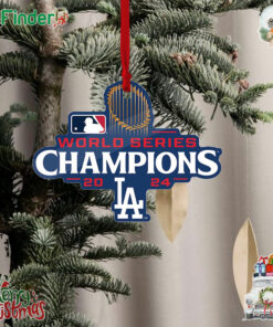 Los Angeles Dodgers Wincraft 2024 World Series Champions Ornament