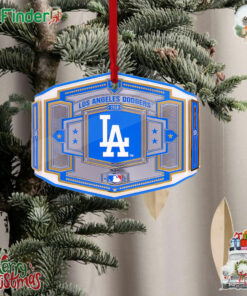 Los Angeles Dodgers Wwe Legacy Title Belt Ornament