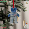 Mookie Betts Los Angeles Dodgers 2024 World Series Champions Alternate Jersey Embroidered Bear Christmas Tree Ornament